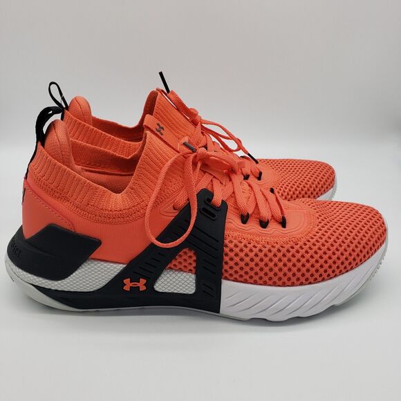 Under Armour Project Rock 4 Shoes Venom Red 3023696-602 Women's Size 10 - Picture 12 of 16